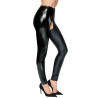 Black Level Legging Vinyl Crotch Noir